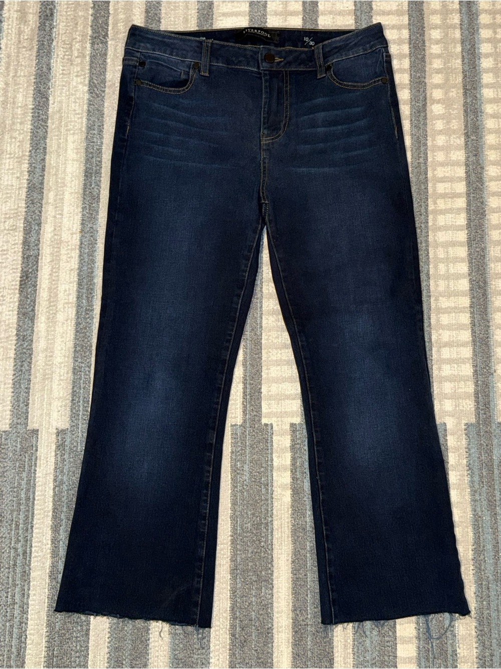 Liverpool Los Angeles Dark Blue Women’s Boot Cut Jeans - Size 10/30 Stretch